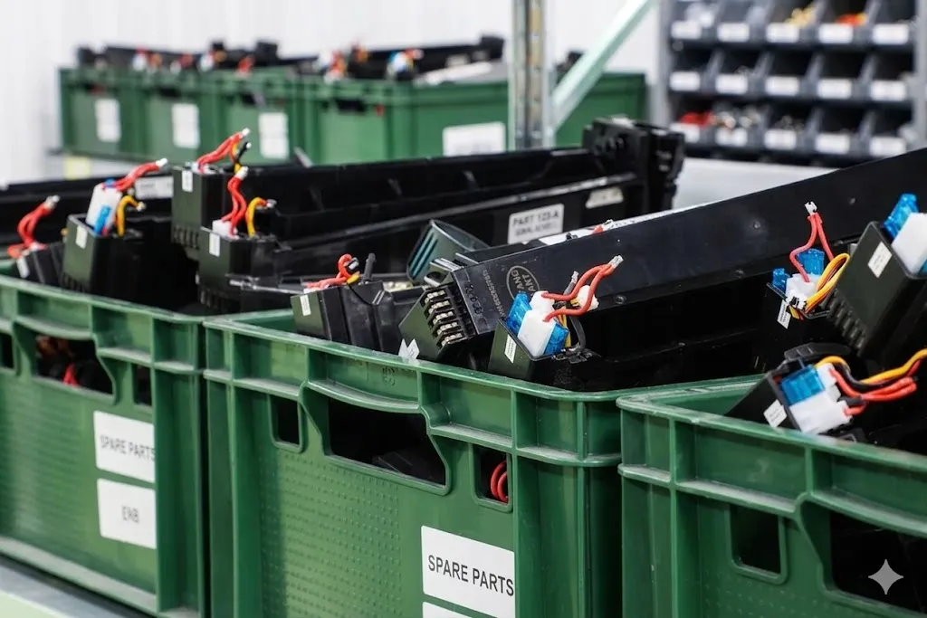 Cirkulär batterihantering